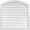 Ekena Millwork Arch Top Surface Mount PVC Gable Vent: Functional, w/ 2"W x 1-1/2"P Brickmould Frame, 32"W x 32"H GVPAR32X3202SF - alternate 1